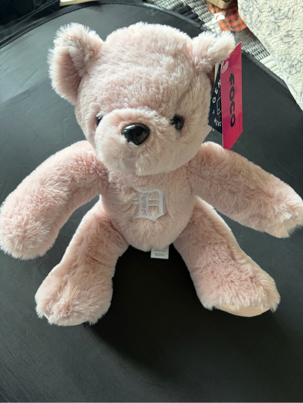 FOCO Detroit Tigers Pink Plush Bear NWT
